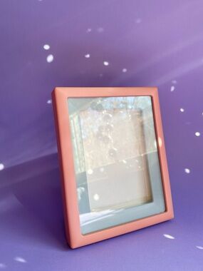 Vintage Post Modern Satin Rose Light Up Framelight